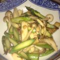 ユカロウ's cooksnap of when they made アスパラとしめじのぺペロン風.