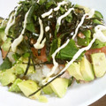 あんのひなめ's cooksnap of when they made サーモンとアボカドの洋風ちらし寿司.