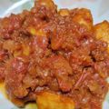まゆは見習い★'s cooksnap of when they made 鶏むね肉のトマト煮.