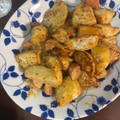 犬飼ってる's cooksnap of when they made 新じゃがとウインナーのマスタード炒め.