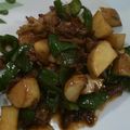 Qooタン's cooksnap of when they made 豚小間とじゃがいもの甘辛炒め.