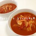 papikun's cooksnap of when they made 簡単トマトスープ(*^ー^*)ｂ.