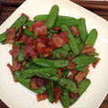 shikinagi's cooksnap of when they made 絶対美味しい♪絹さや炒め.