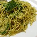 XiangZi15's cooksnap of when they made にんじんの葉でクリームパスタ♪超簡単.
