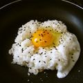 JILLIAN's cooksnap of when they made Ｗチーズご飯で目玉焼き〜このまま朝食！.