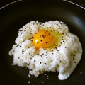 JILLIAN's cooksnap of when they made Ｗチーズご飯で目玉焼き〜このまま朝食！.