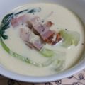 ひぃいろ's cooksnap of when they made チンゲン菜の豆乳スープ.