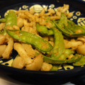 やなち0405's cooksnap of when they made さやえんどうとしめじの胡麻和え.