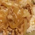 さきってー's cooksnap of when they made がっつりランチに☆豚のしょうが焼き丼.