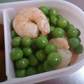 きょ's cooksnap of when they made お弁当に簡単彩り！海老とグリーンピース.