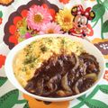 みなみんくっきんぐ's cooksnap of when they made 簡単ふわオムハヤシライス.