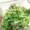 すえごん's cooksnap of when they made 三つ葉のマヨしょうゆ和え.