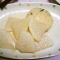 J・0505's cooksnap of when they made がんもと大根の含め煮.
