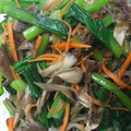 おやゆびっち's cooksnap of when they made 我が家の定番！ほうれん草と舞茸おかか和え.