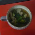 みぃちゃまパ's cooksnap of when they made 小松菜としめじのコンソメスープ.