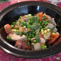 よっしゃん's cooksnap of when they made 【スタミナ】鰹とトマトのにんにくソテー.