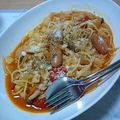 薄荷茶's cooksnap of when they made コツいらず簡単♪ツナトマスープパスタ.