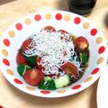 ひび稚魚's cooksnap of when they made 毎日食べたい！トマキュウもずくちゃん.