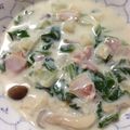 ☆あっぷるるん☆'s cooksnap of when they made ベーコンと白菜入りクラムチャウダー.