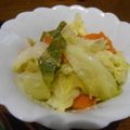 ramieru's cooksnap of when they made 春キャベツのベーコン蒸し.