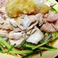 みこみこぽんぽん's cooksnap of when they made 冷しゃぶのきゅうりおろしポン酢のせ。.