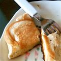 のあらギズモ's cooksnap of when they made ふわ～りスフレパンケーキ.