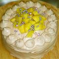 たか主婦's cooksnap of when they made 我が家の定番 チョコ生ケーキ.