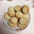 ももこんこ's cooksnap of when they made ミルメークで♪メロンパン風味クッキー.