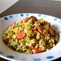 みっつ★あす's cooksnap of when they made ＊簡単＊コク深♪高菜のオイマヨ炒飯.