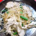 抹茶もつこ's cooksnap of when they made 豚肉とにんにくの芽炒め～♪.