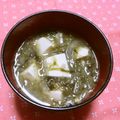 トムプリオ's cooksnap of when they made 玉ねぎとアオサのお味噌汁.