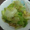 ☆よっちぃ☆'s cooksnap of when they made レタスの炒めサラダ.