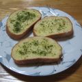 戴きます's cooksnap of when they made お手軽♪ガーリックマーガリントースト.
