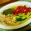 はやしふ's cooksnap of when they made トマト味の冷やし中華.