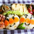 まきーころ's cooksnap of when they made お弁当に 人参克服 アンパンマンおにぎり.
