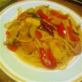 マサパンダ＠育児中's cooksnap of when they made ナスとベーコンの和風スパゲティ.