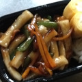 punk's cooksnap of when they made 弁当に一品☆ちくわピーマン焼肉のﾀﾚ炒め.