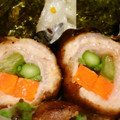 つくるお's cooksnap of when they made 焼き肉のタレで簡単！豚肉の野菜巻き☆.
