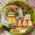 赤い電話's cooksnap of when they made マミージュースのキャラ弁♪.