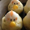 のらくらくろ's cooksnap of when they made お弁当に☆うずらの卵から鶏！？.