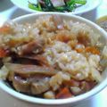 ルララ's cooksnap of when they made おこわ風味の炊き込みご飯.