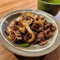 麻's cooksnap of when they made 白ネギと牛肉のニンニク醤油炒め.