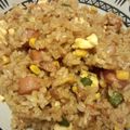 cibirei's cooksnap of when they made 焼きそばソースで★カレーチャーハン.