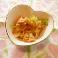 berry_a's cooksnap of when they made 余ったキャベツ千切りで簡単温サラダ♪.