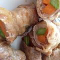 ロビンソン0712's cooksnap of when they made 野菜たっぷり☆アスパラと野菜の肉巻き.