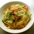 春馬のパパ's cooksnap of when they made 野菜たっぷり焼うどん.