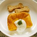 こむぎ＆シル's cooksnap of when they made 【犬用】にんじんケーキ.