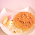meeegu0529's cooksnap of when they made 週末の朝の♡もちもちパンケーキ.