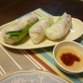 ひーゆっき's cooksnap of when they made 新たまねぎと豚バラ肉の冷しゃぶ生春巻き.
