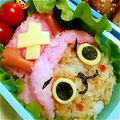 はちみつ33's cooksnap of when they made キャラ弁☆チョッパー.